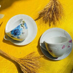 سرویس چای خوری ۱۲ پارچه چینی مقصود